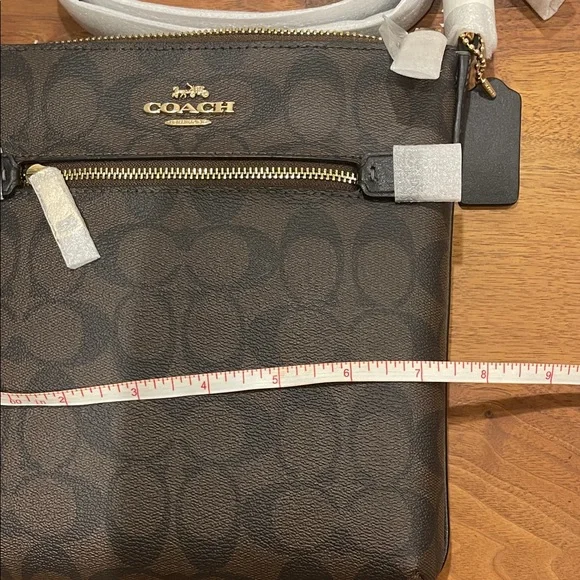 Coach Dark Brown Messenger Bag - Picture 6 of 8